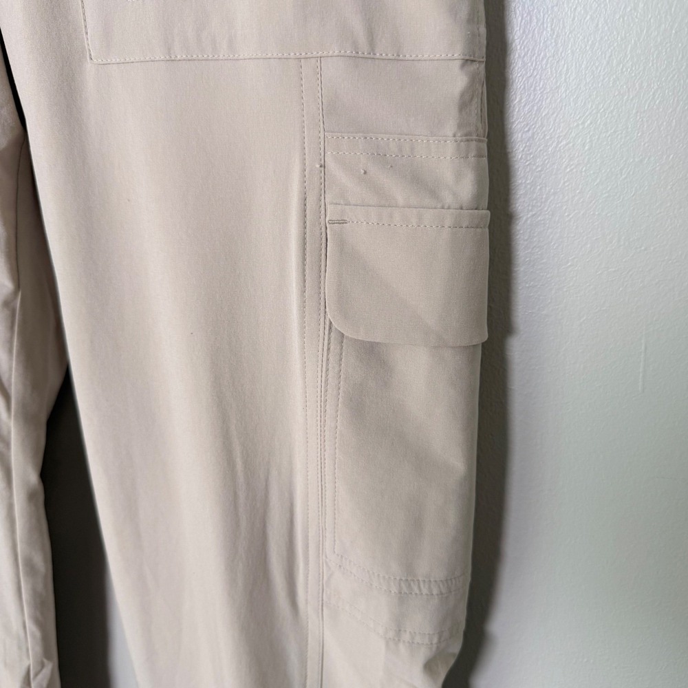 Athleta Chelsea Lined Cargo Pants (6) Capsule Pull On Ankle Stretch Hiking - Picture 13 of 13